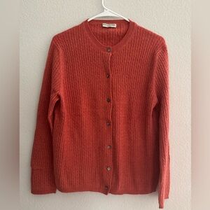 Manrico Cashmere Cable Knit Cardigan 46